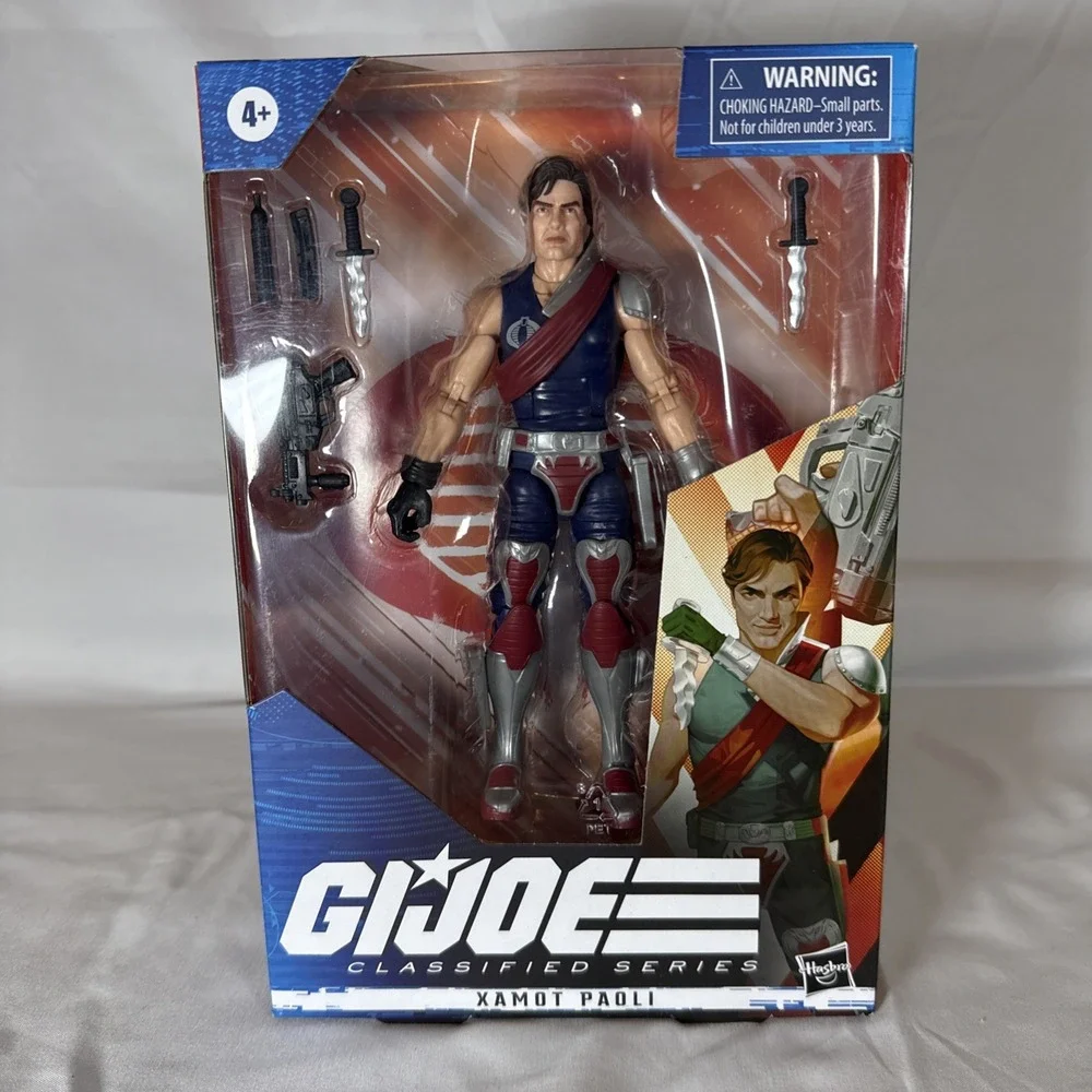 Hasbro G.I. Joe Classified Series Xamot Paoli Action Figure 45 F4025 6in Scale